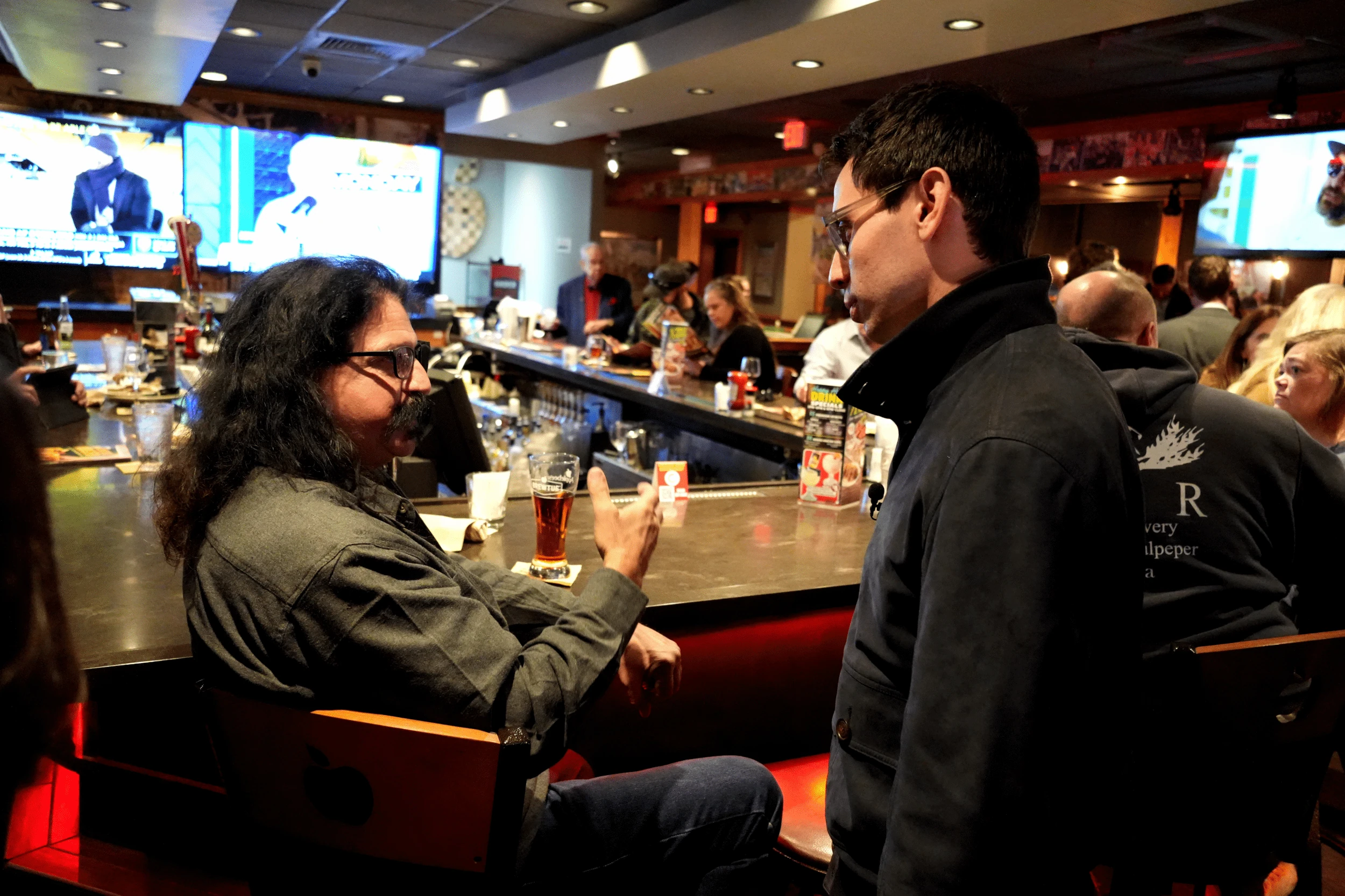 Meeting with St. Johns locals