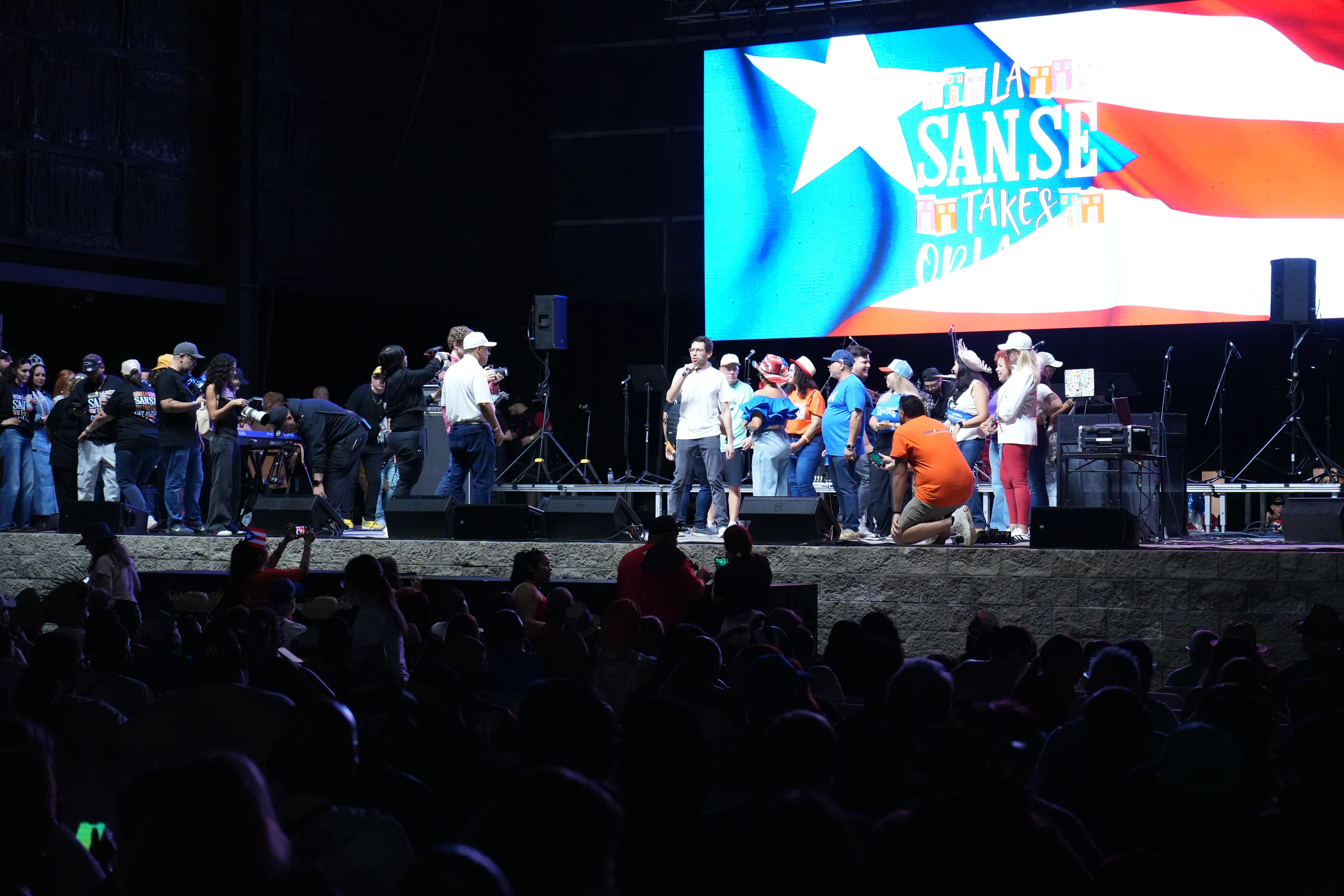 The main stage at La Sanse Takes Orlando 2026.