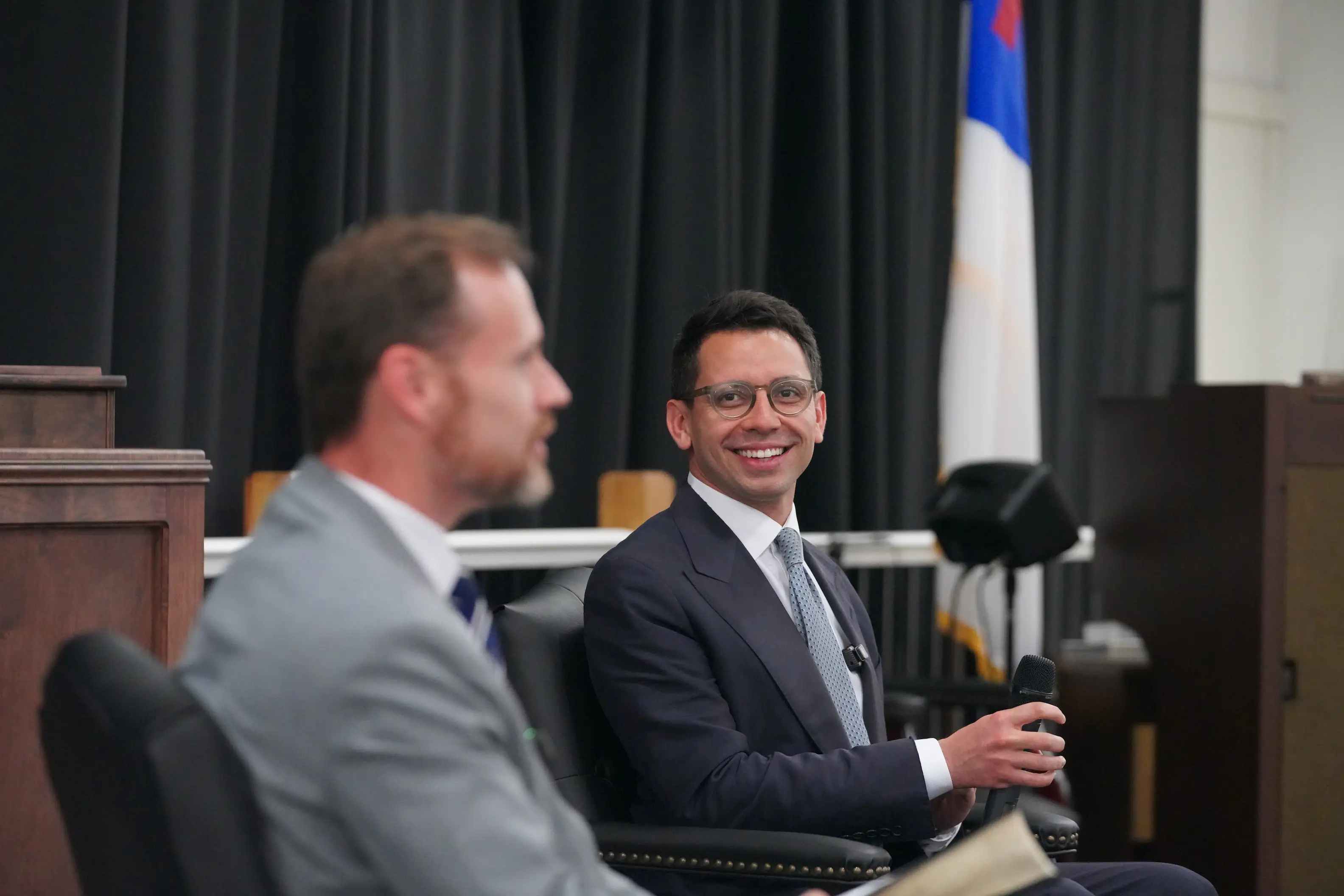 Fishback speaks at NorthStone Baptist Church in Pensacola.